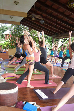 YTT Practice - Photo by YTT Student Carrie Ingham