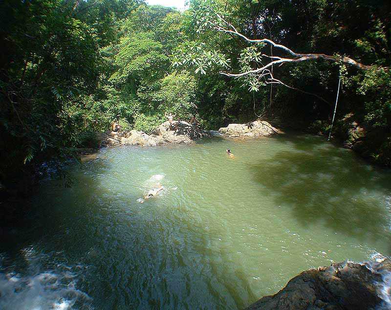 Montezuma Falls third pool