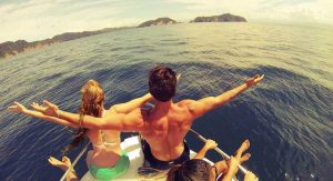 On the way to Tortuga Island