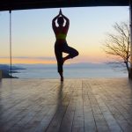 Yoga Deck Sunrise Pose
