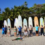 Surfers and their Boards