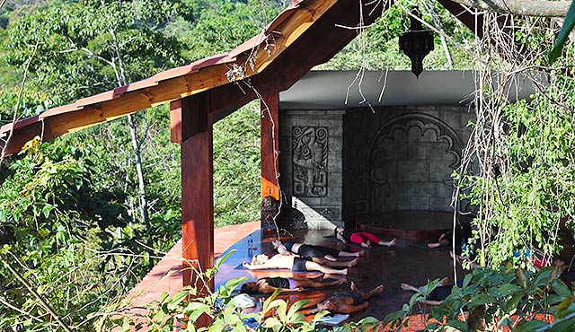 Anamaya's New Yoga Deck